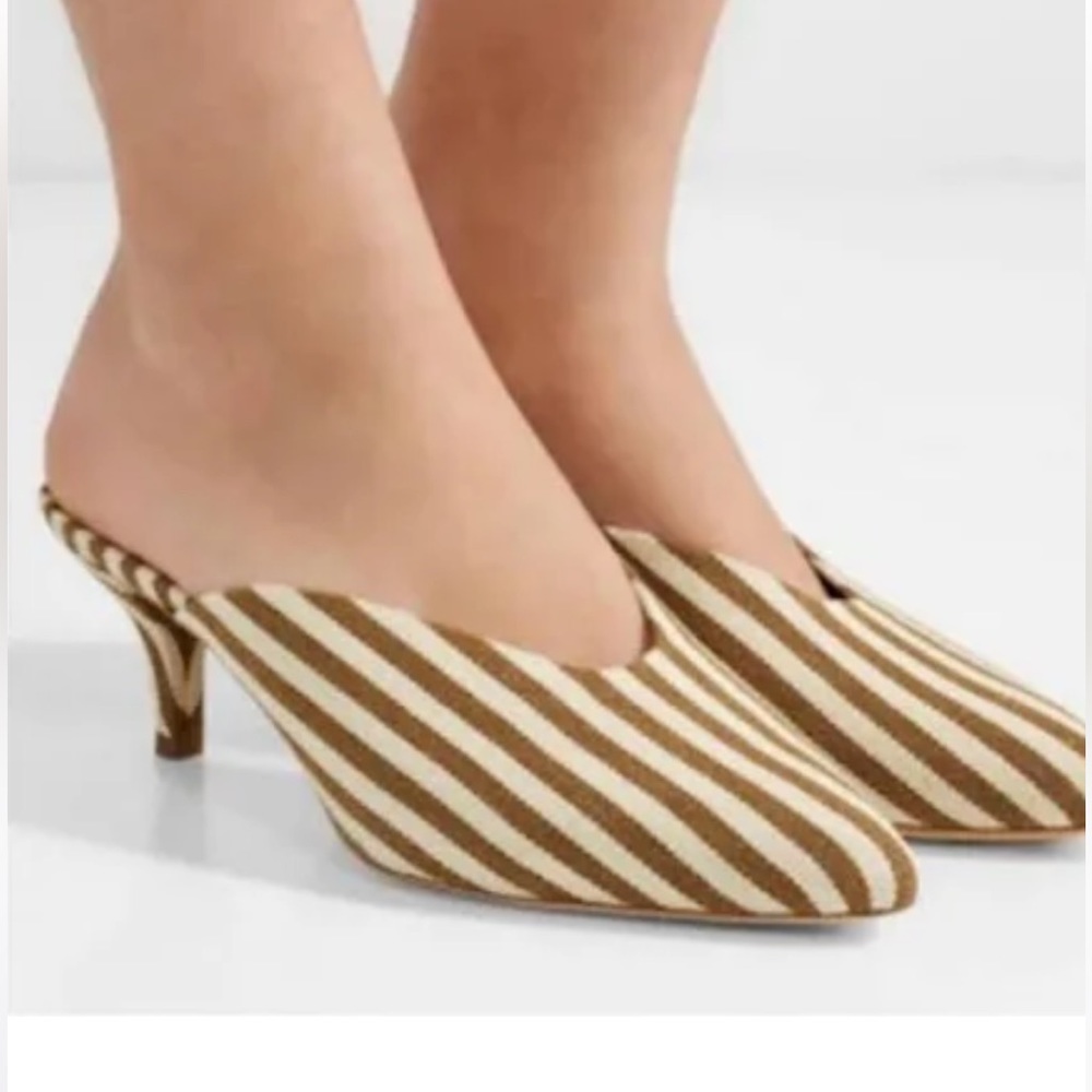 Loeffler Randall striped mule size 5.5